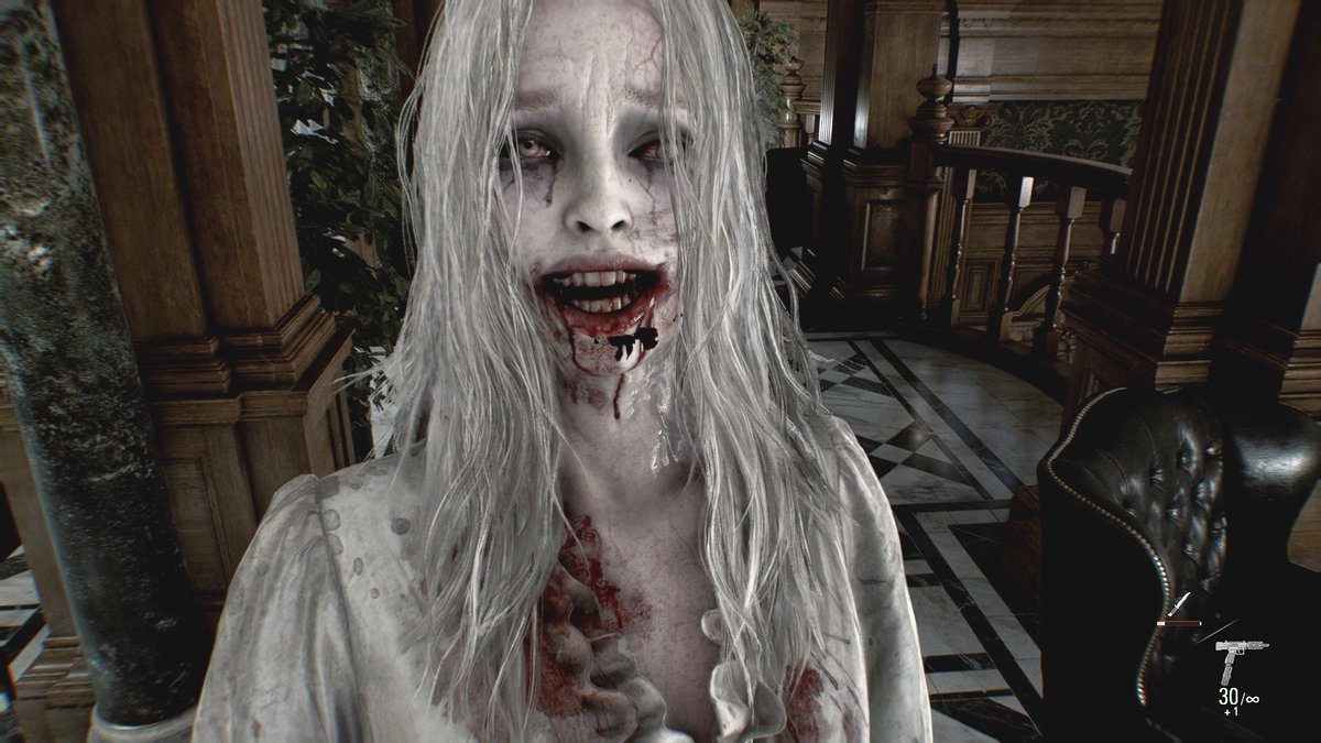 今作のバイオ、ゾンビ可愛すぎるんだけど