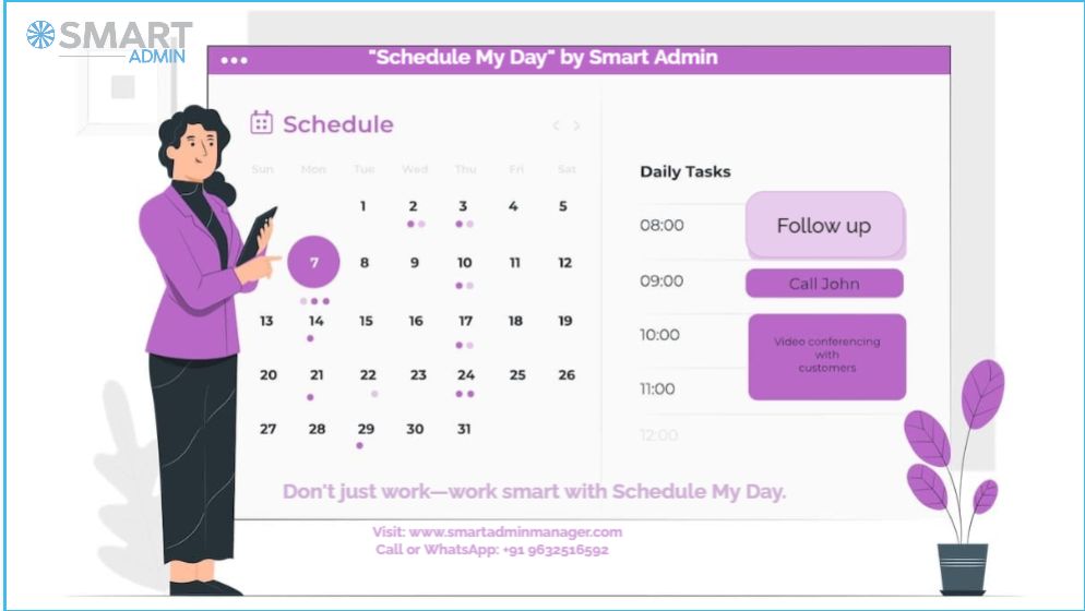 Smart__Admin's tweet photo. Maximize your day with "Schedule My Day" – your smart daily planner!
🔗 Try it now at: https://t.co/4F1yJ0hvAh
📞 Contact us: +91 9632516592 
💼 #ScheduleMyDay #DailyPlanner #SmartAdmin #ProductivityTools #TeamManagement #WorkSmarter https://t.co/eGcDJGMkxu