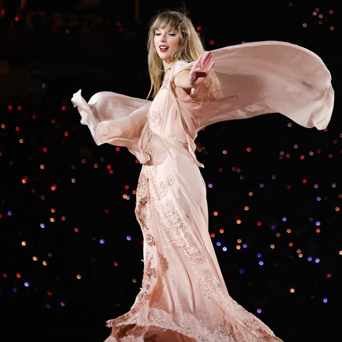 TheSwiftSociety's tweet photo. 🎶| “August” is now Taylor Swift’s 10th most popular song on Spotify.

— “The Life of a Showgirl” has left the top 10 for the first time. https://t.co/g0a78HznQD