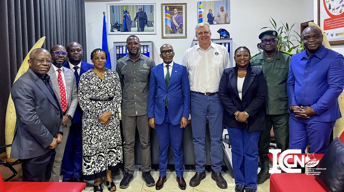 IccnRdc's tweet photo. Le DG de l’ICCN a acté la prise de fonction de M. Abdel-Aziz Bello comme Chef de site du Parc National de Kundelungu. Ce joyau écologique, célèbre pour ses savanes et les majestueuses chutes de Lofoi, exige une gouvernance rigoureuse et une vision stratégique pour le préserver. https://t.co/loBIKPaB7l