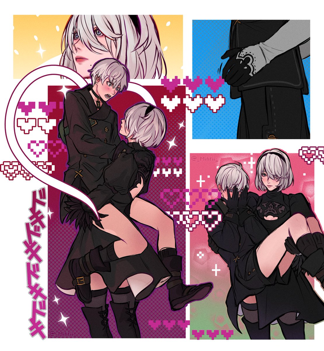 valentine drawing 💐
(posting it very late here)
I miss playing Nier automata🥹
#NieRAutomata #NieR