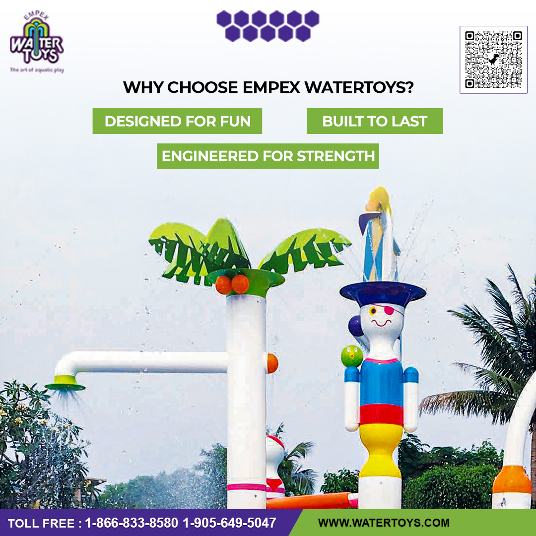 empexwatertoys's tweet image. Empex Watertoys blends innovative design with durable, corrosion-resistant materials to create vibrant aquatic play experiences that stand the test of time 

Visit us at watertoys.com

#EmpexWatertoys #WaterToys #3DRenderings #ContactUs #WaterParkEquipmentSuppliers
