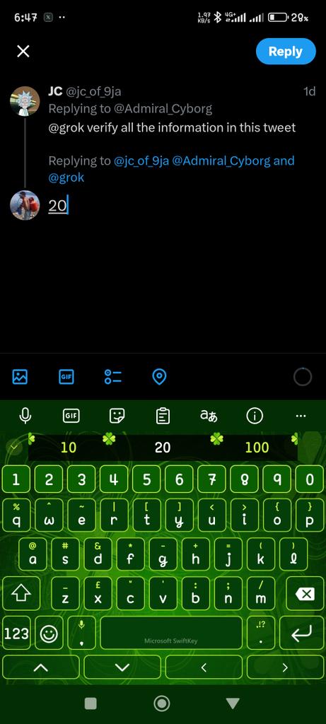 allitubd's tweet photo. @jc_of_9ja @Admiral_Cyborg @grok B https://t.co/CZWvO1Mpfd