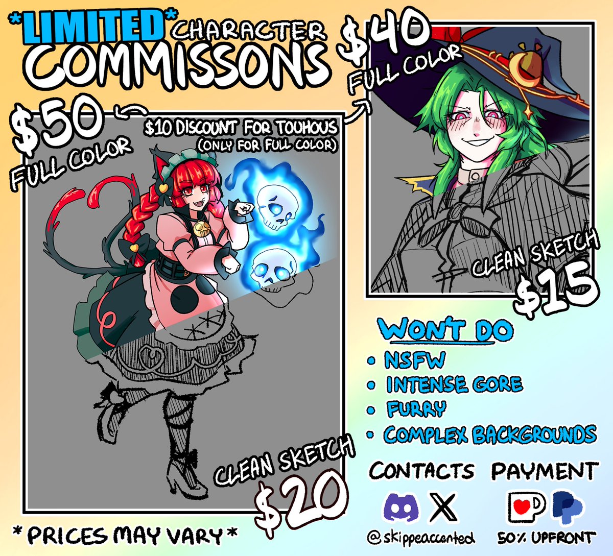 Skippé (COMMS OPEN) tweet media