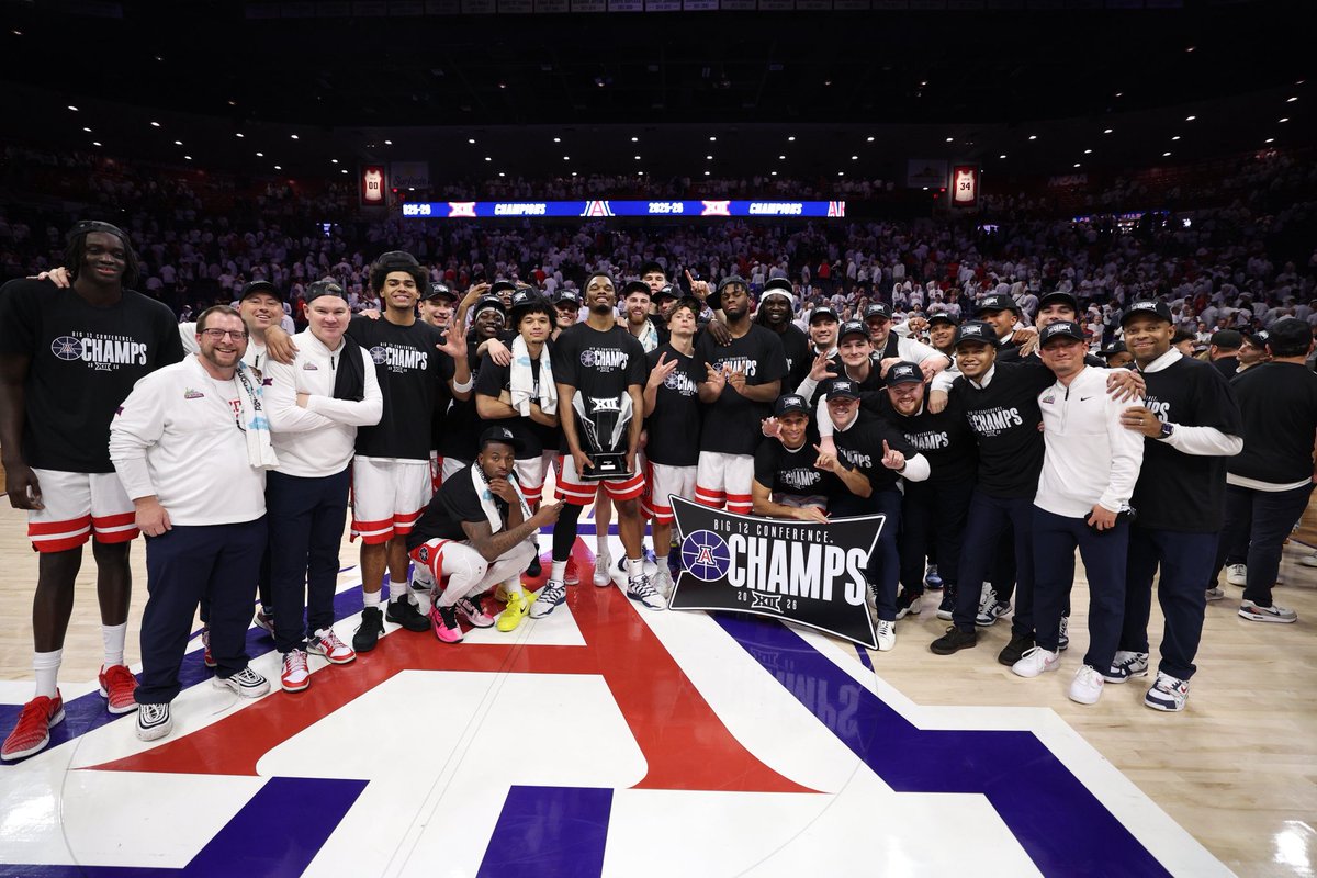 ArizonaMBB's tweet photo. C H A M P S 🐻⬇️ https://t.co/Oz0jmI38fA