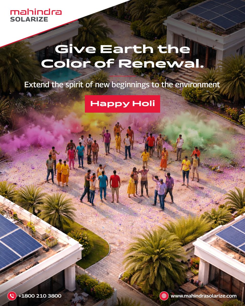 Mahindra Solarize tweet media