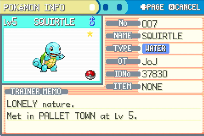 totmac3's tweet photo. Coming out of twitter retirement to get in on the FRLG switch fun. Here's my squirtle I found after 1074 resets (very lucky)

I also found a shiny Mankey while ev training (even luckier)

Can only 2x hunt with the switch versions so I'm stoked to have gotten these so quick ✨ https://t.co/vAjNnwVjT5