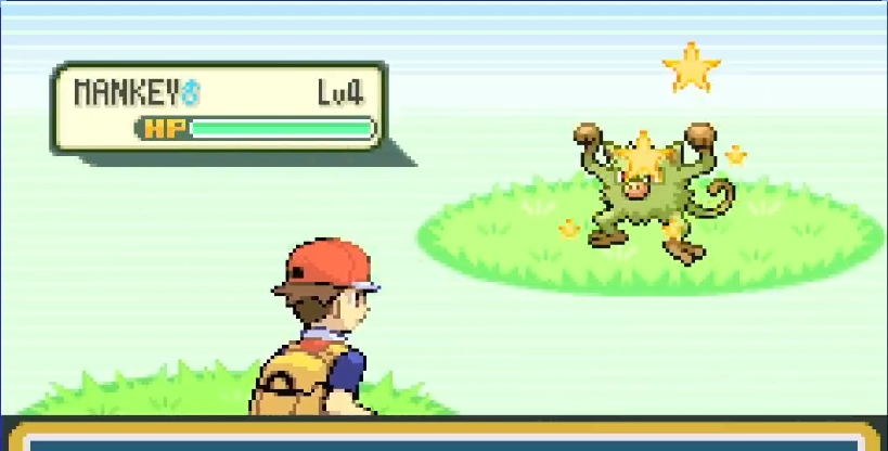 Coming out of twitter retirement to get in on the FRLG switch fun. Here's my squirtle I found after 1074 resets (very lucky)

I also found a shiny Mankey while ev training (even luckier)

Can only 2x hunt with the switch versions so I'm stoked to have gotten these so quick ✨