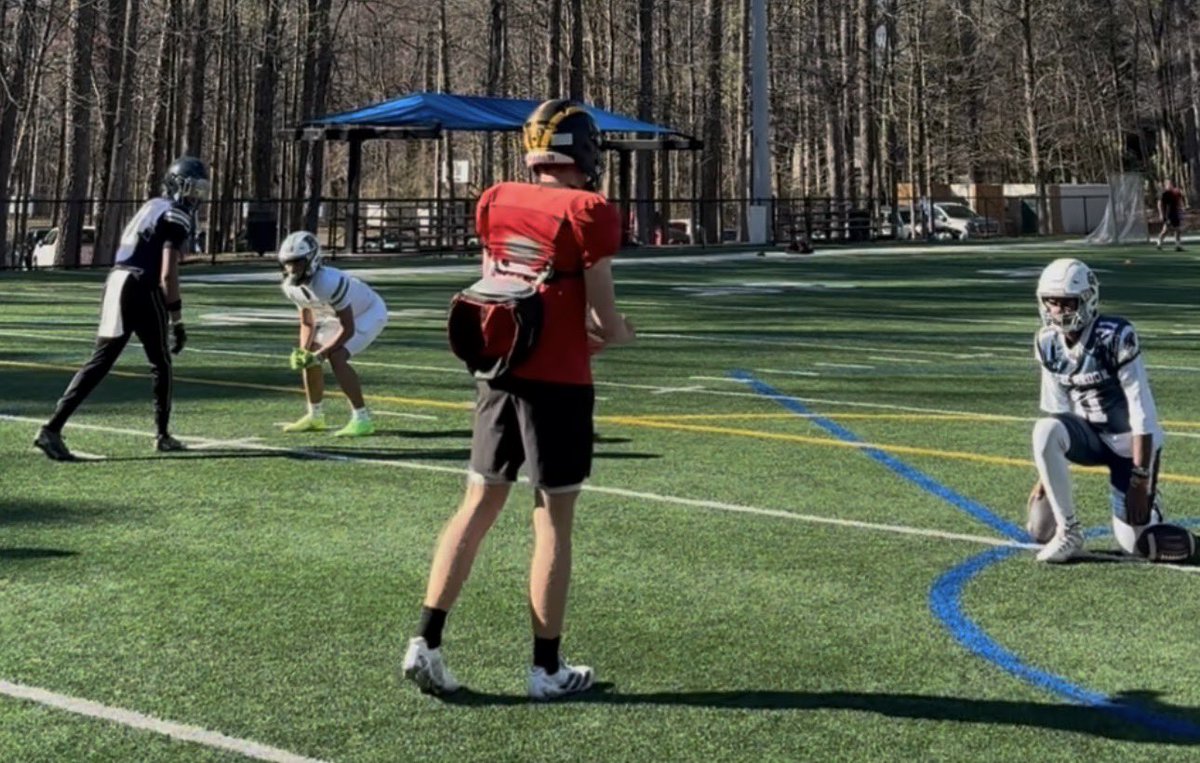 TheMajorGrim's tweet photo. Had a great time this weekend competing at NYSA All-American practice vs Rising Sophomores. Great competition! Looking forward to the game! @Roswell_FB @CoachThompson05 @GetEm_Brooks @CoachAWright21 @PrepRedzoneGA #NoFlyZone #Ghost #LockItDown #Compete https://t.co/fiqo18HPV9