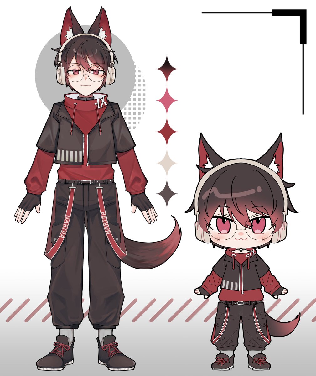 雨田Narida🐺【5/2 V皮1.0初配歌回】 tweet media