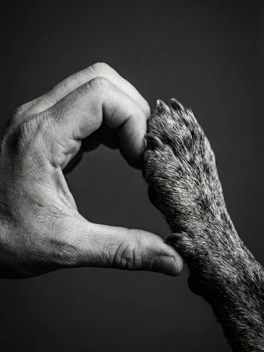 A veces el otro lado simplemente tiene 4 patas y mucho pelo. 🐶 🤍

📸: Por el creativo alemán Jens Snej.