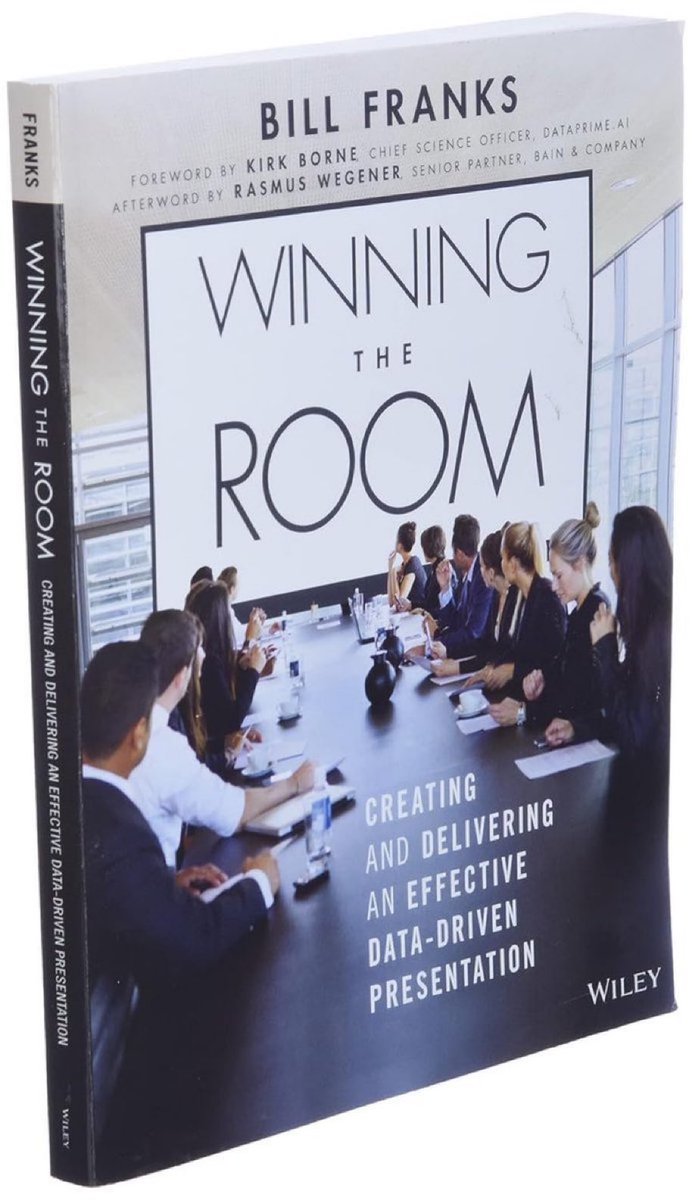 KirkDBorne's tweet image. 💯🚀“Winning The Room: Creating and Delivering an Effective Data-Driven Presentation” by @billfranksga (with Foreword by me)

👉Available at amzn.to/3htD2Qb 👈
——————
#DataStorytelling #CDO #CMO #CTO #BI #DataViz #VisualAnalytics #Startup #DataScientist #DataAnalyst