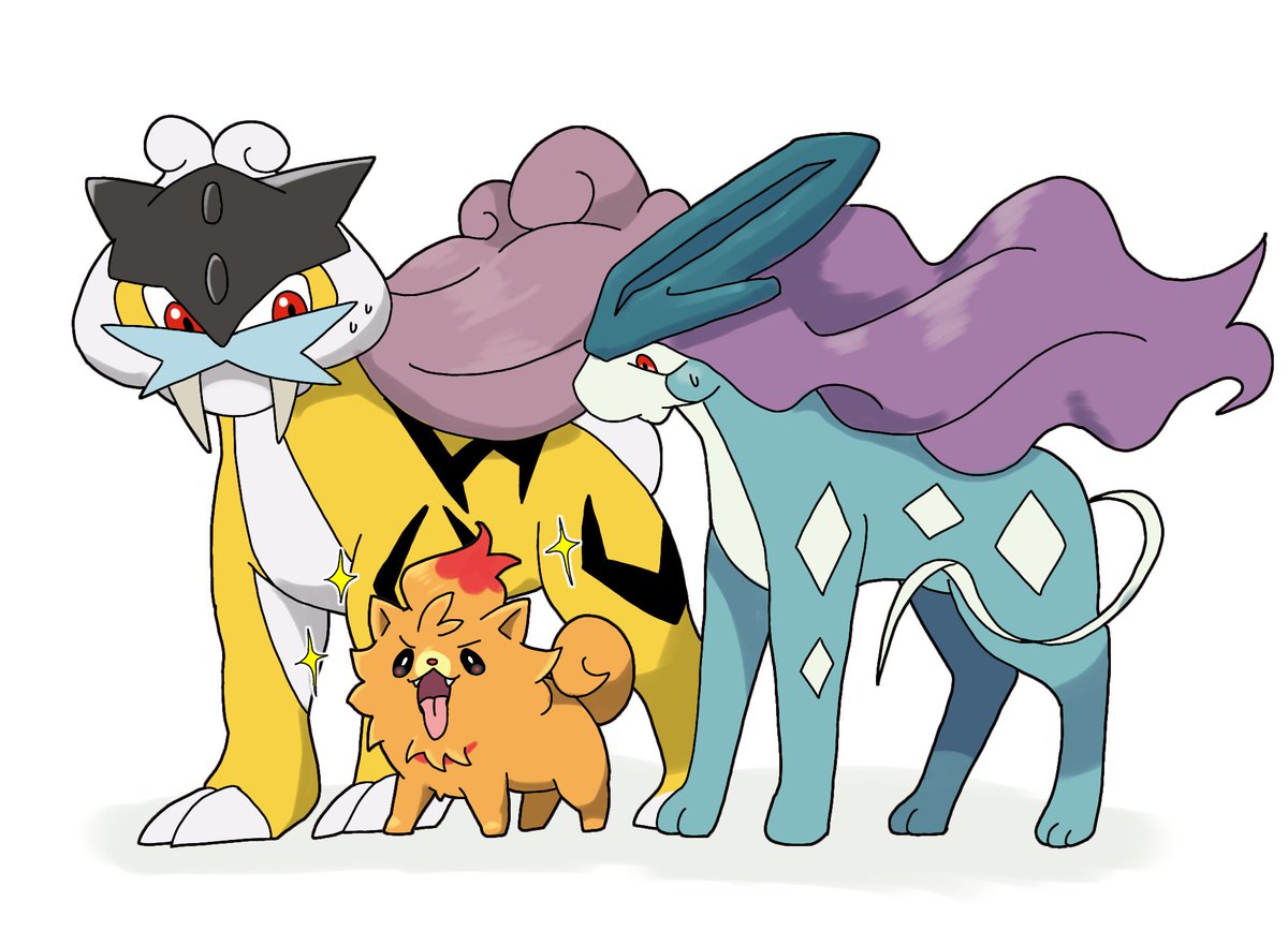 自分のことをジョウトの伝説の一匹だと思っているポムケン