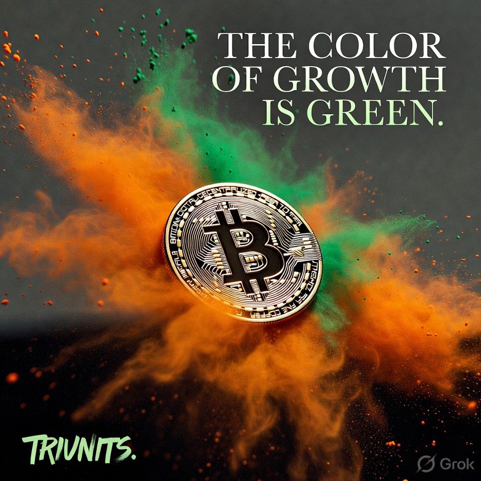 triunits's tweet photo. Holi is the festival of colors, but for us, only one color matters today: Green. 🧵🎨 https://t.co/TDRQXTkvZ1