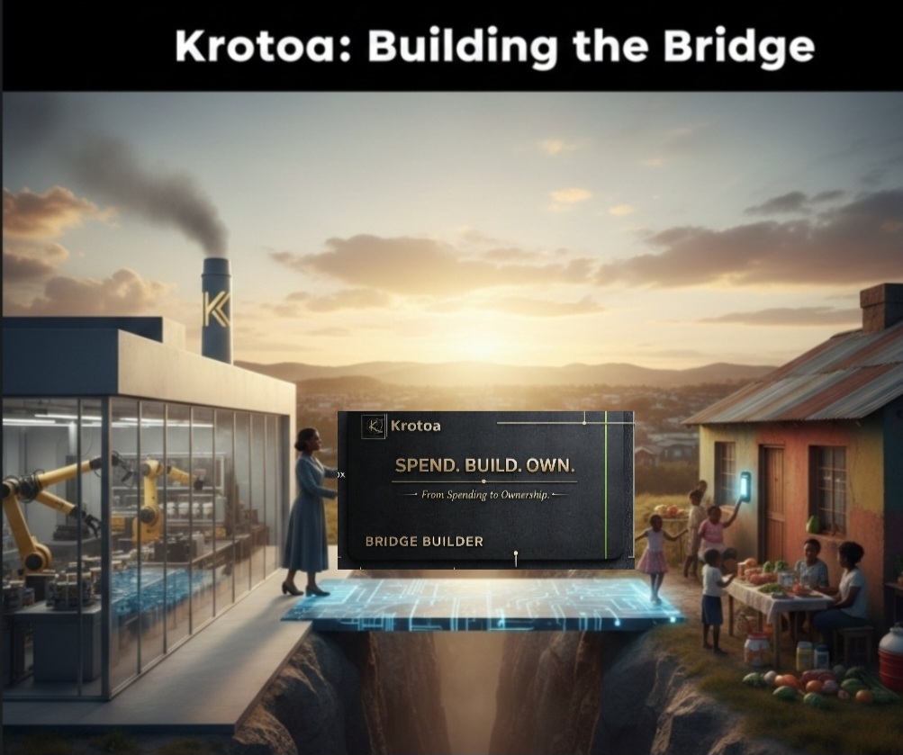 jumpstartersa's tweet photo. NOW LIVE - The Krotoa Bridge Builder Fund https://t.co/WP0US2g5pt

Empowering communities to build wealth through everyday spending using the Krotoa Card

#JumpstarterCrowdfunding #KrotoaBridgeBuilder #CommunityWealth #BuildWealth #EverydaySpending #FinancialEmpowerment #BridgeBuilderFund #WealthBuilding #EmpowerCommunities #KrotoaCard #SustainableFinance