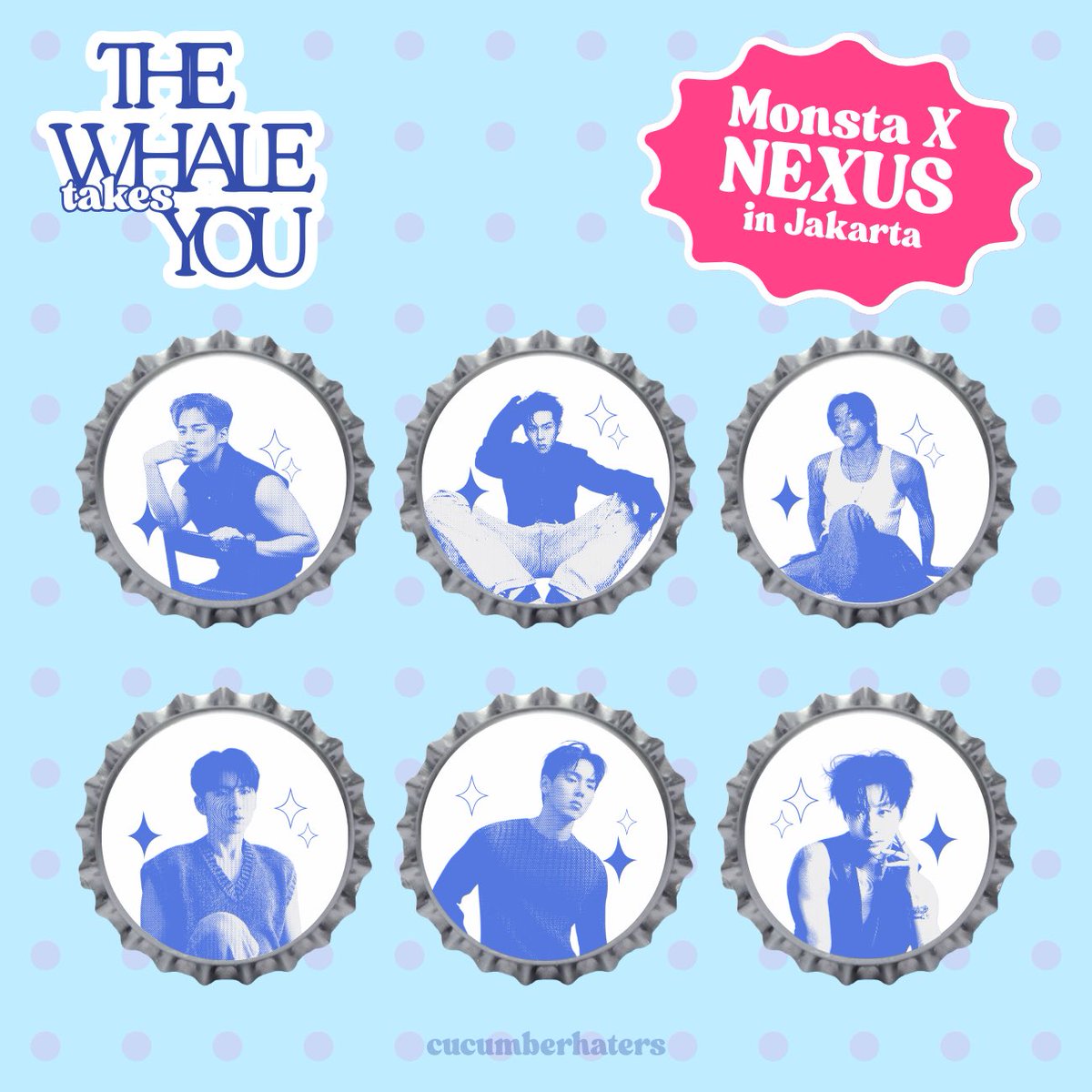cucumberhaters's tweet photo. [Help RT]

MONSTA X [THE X : NEXUS] Jakarta Freebies 

Aku mau bagi-bagi freebie buat para 
mbeb, verryyyyy limited jd syp cepat dia dapat ^_~

cukup toel aku yg pake tas paus warna biru tua ya𐔌՞ ܸ.ˬ.ܸ՞𐦯

see u para mbeb cantik dan gantengᢉ𐭩 https://t.co/utgiAFMcJy