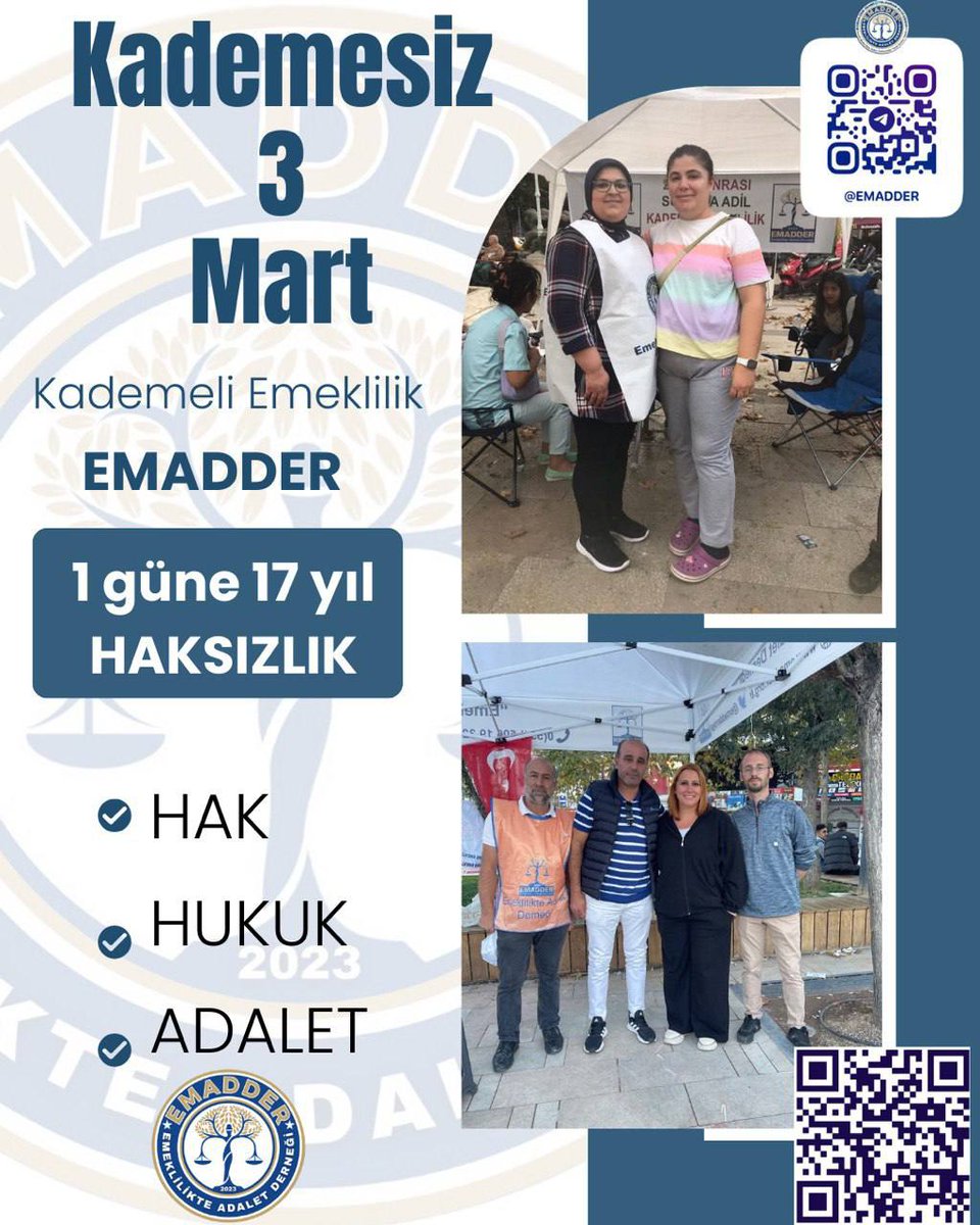 SirinCetin0660's tweet photo. Ağır vebal var. Kademesiz geçen her gün daha da  büyüyor!! 
3 yılın vebali boynunuza!!
@EmadDernegi
#KademesizÜçMart https://t.co/TBxilBPQ51