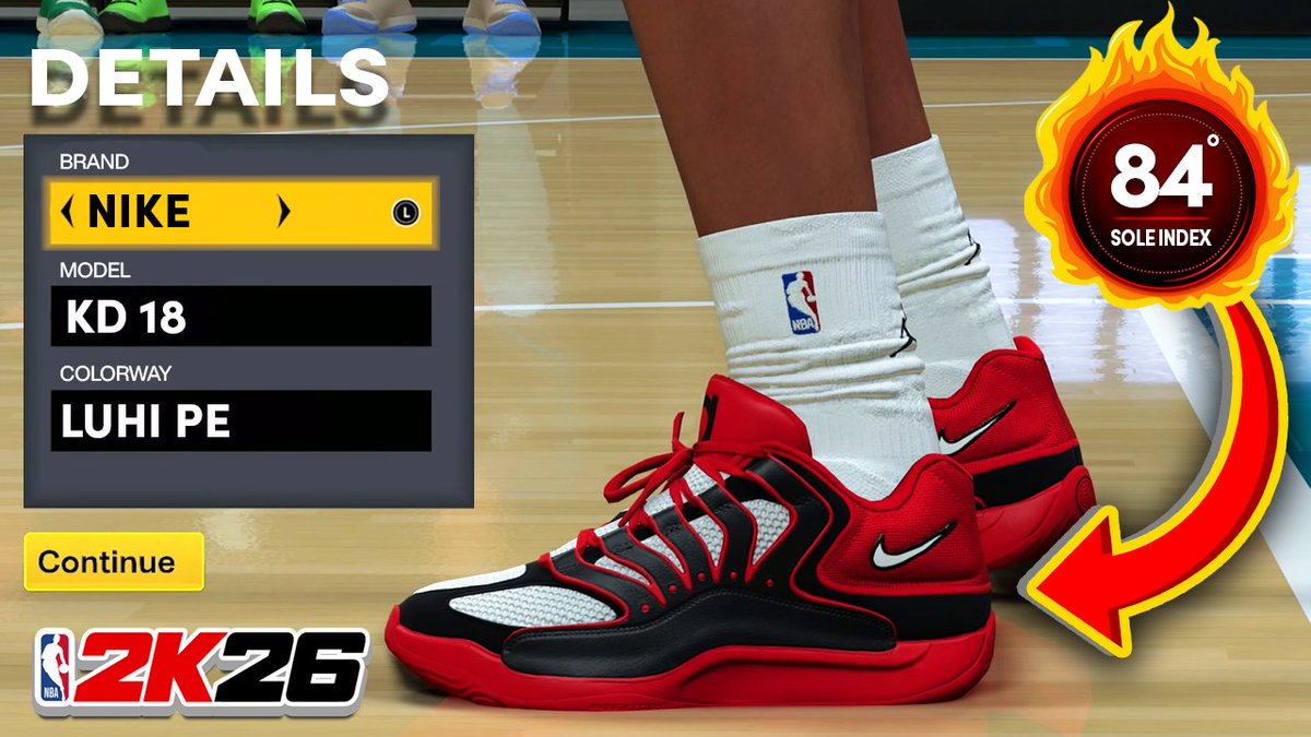 TheSoleLab_2k's tweet photo. π§ͺ New Shoe Drop π§ͺ
Nike KD 18 LuHi PE
https://t.co/F31WOgoob1
#thesolelab #solenation #nba2k26 #nba2k #nike #nikebasketball #kevindurant #kd18 #luhi https://t.co/0yjc7jCDgm