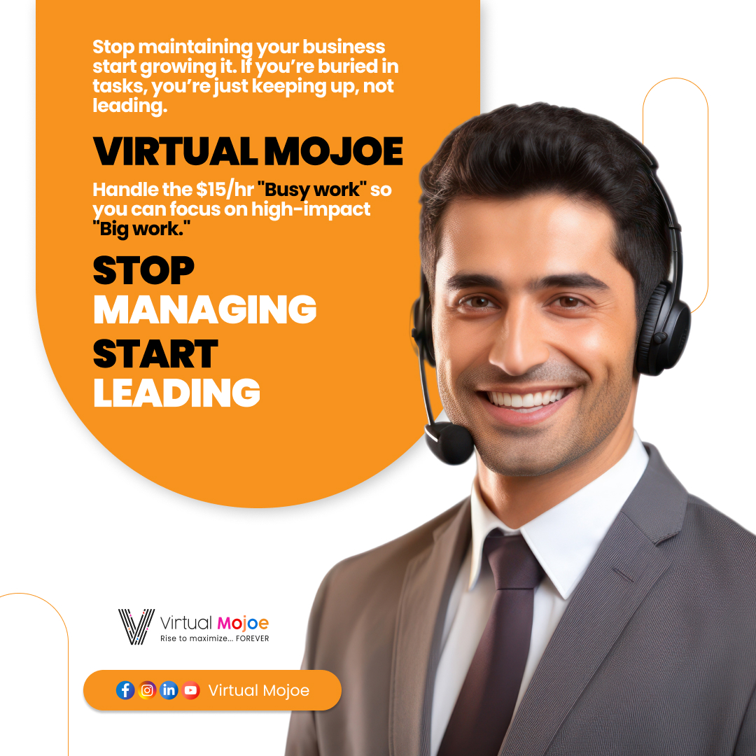 Virtualmojoe's tweet photo. In 2026, scaling means stepping out of the weeds. Virtual Mojoe gives you the support to lead, not just maintain, your business. High-growth founders ensure things get done, not do it all.

https://t.co/X5popI2Xkf | (346) 522-2925 | contact@virtualmojoe.com

#CEOProblems #ScaleUp https://t.co/SKVE6biyBU