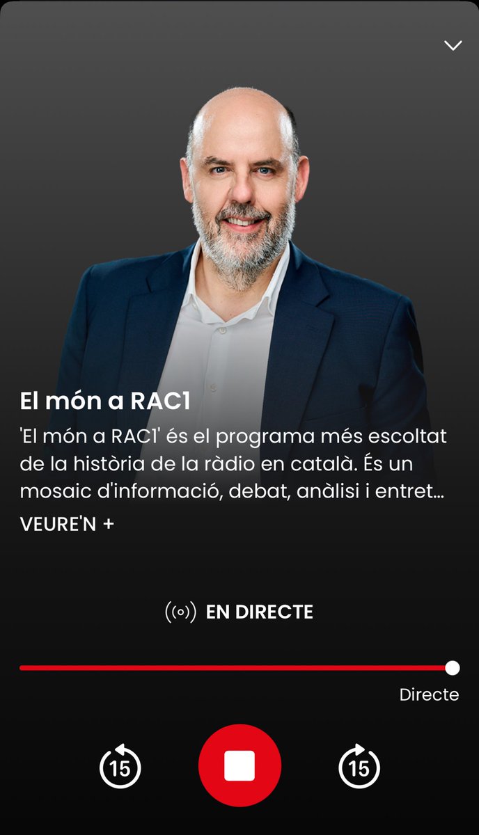 digueu-me friki pero m’he acostumat a escoltar-lo pel matí i ningú em treu d’aquí