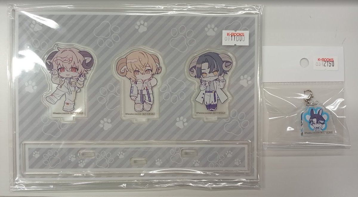 入荷情報】 「Paradox Live」より、 新宿で開催された「POP UP SHOP