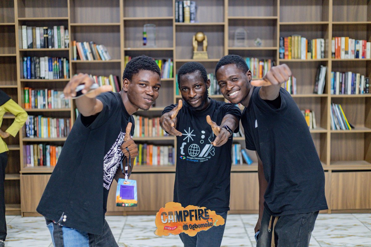 siksecCYBER's tweet photo. What an Amazing Event 😀, I'm excited to be among the participants at the Competition Organized by #Hackclub and #CampfireOgbomosho🔥🎉.
It has been an insightful Experience for me in participating in my first Tech Competition 😄🤠.
Kudos to our organizer and Mentor @BudsNocode https://t.co/7REaZVTaxA
