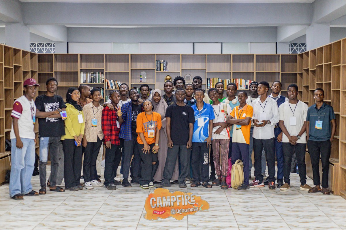 siksecCYBER's tweet photo. What an Amazing Event 😀, I'm excited to be among the participants at the Competition Organized by #Hackclub and #CampfireOgbomosho🔥🎉.
It has been an insightful Experience for me in participating in my first Tech Competition 😄🤠.
Kudos to our organizer and Mentor @BudsNocode https://t.co/7REaZVTaxA