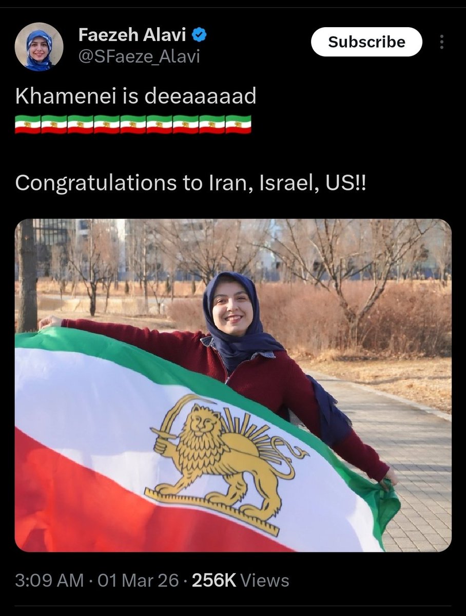 therahmalogy's tweet photo. @Cl0pidogrel Tweet warga Iran yg bikin warga Indo kejang².. https://t.co/KbTtDWVGcc