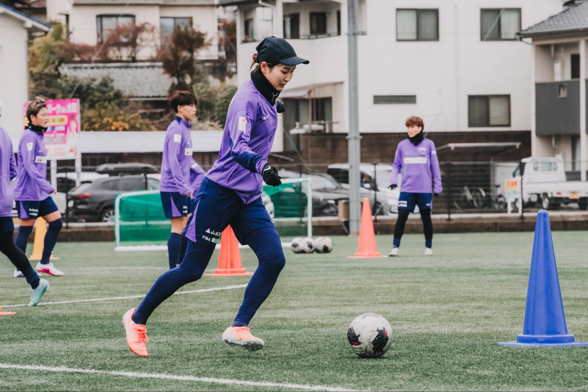 本日のトレーニングより #左山桃子 選手がチーム練習に部分合流しま