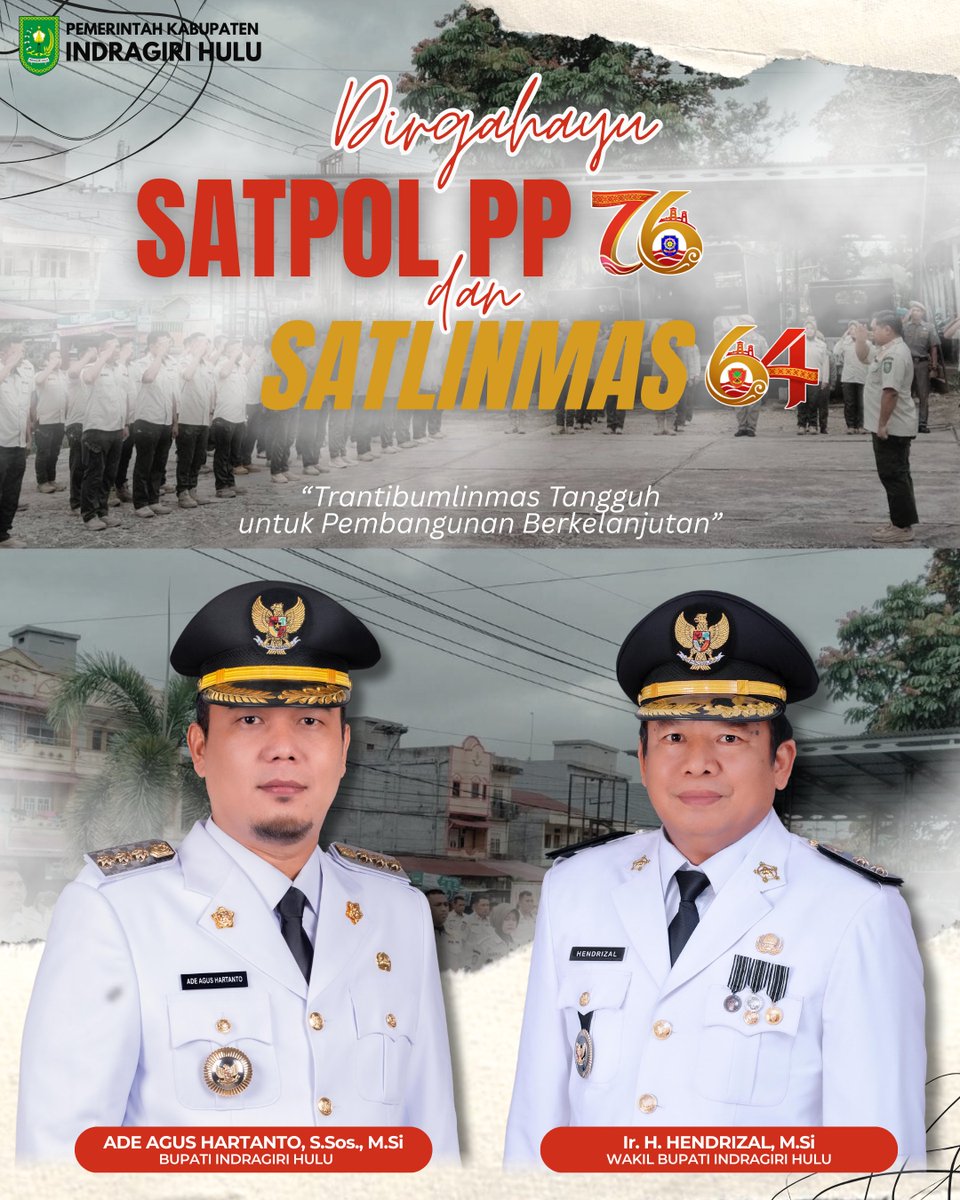 Dirgahayu Satuan Polisi Pamong Praja dan Satuan Perlindungan Masyarakat

"TrantibumLinmas Tangguh Untuk Pembangunan Berkelanjutan "