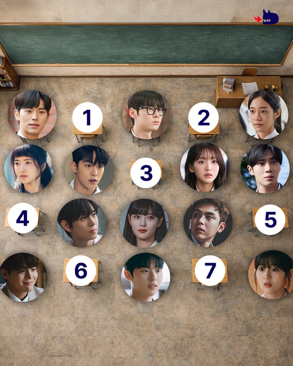 Heart-fluttering first day of school!
Which seat would you choose?✨

#일타스캔들 #CrashCourseinRomance
#스터디그룹 #StudyGroup
#견우와선녀 #HeadOverHeels
#스물다섯스물하나 #TwentyFiveTwentyOne
#친애하는X #DearX
#반짝이는워터멜론 #TwinklingWatermelon