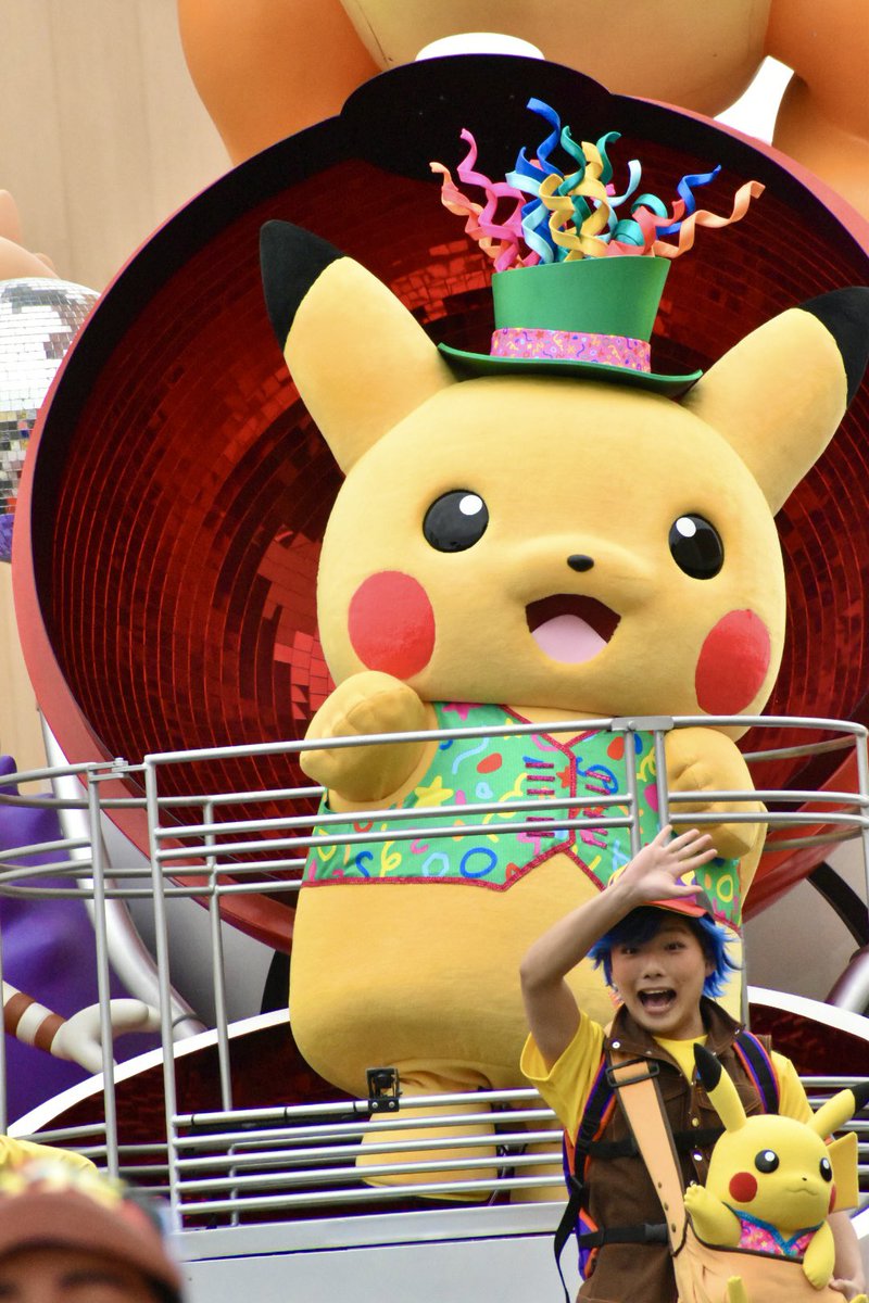 ユニバ25周年お衣装のピカチュウ🎉˚⋆⚡︎ #USJファン #DiscoverU #USJ