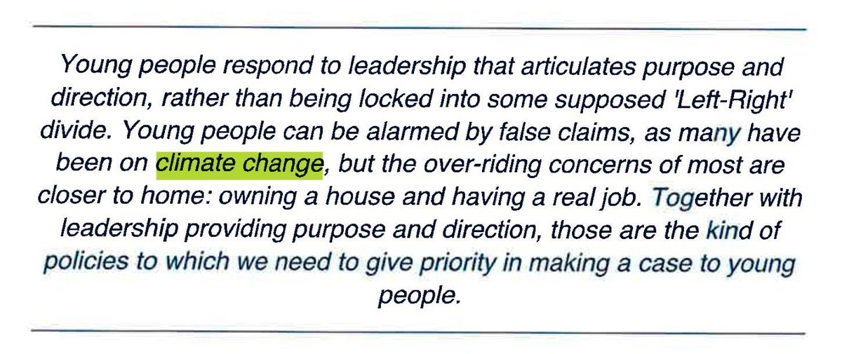 rebaillieu's tweet image. The Federal Liberal Party review has been leaked (Link in comments)

Unlike in 2022, it does mention climate change!

“Young people can be alarmed by false claims, as many have been on climate change”

This is how you lose 9 seats to independents on climate, twice #auspol