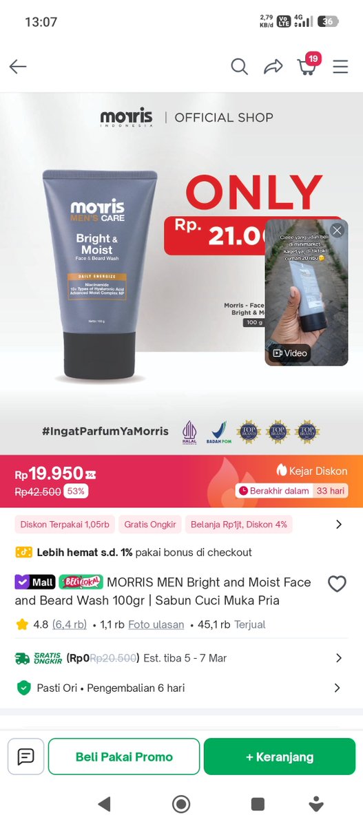 wawanw_k's tweet photo. @tokopedia Mau ini min facial wash muncul mulu di beranda #33PromoMegaAkbar https://t.co/Qh20NO8dtR