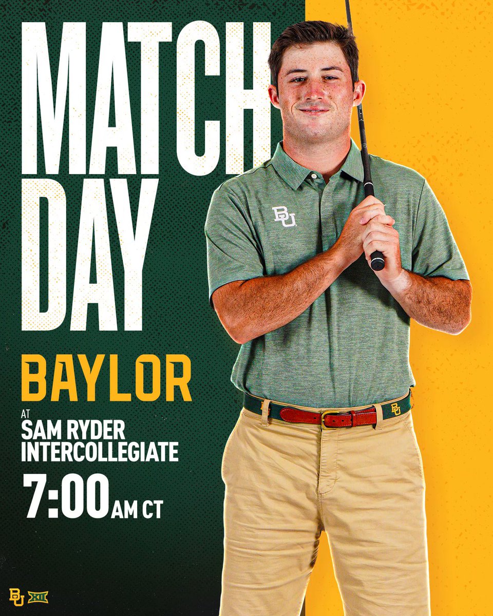 Baylor Men's Golf ⛳️ tweet media