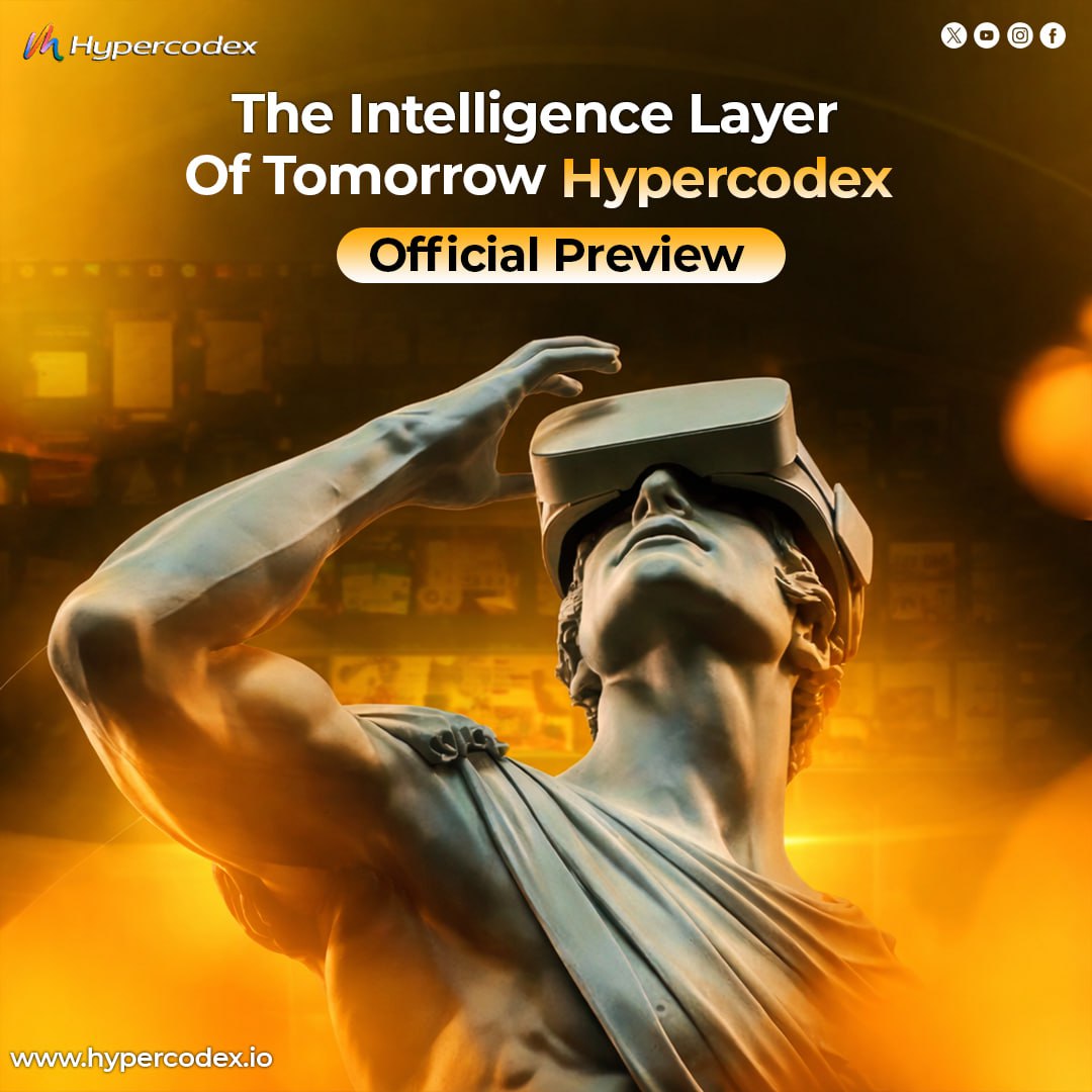 the_hypercodex's tweet image. 🚀 The Intelligence Layer of Tomorrow is loading.

#Hypercodex isn’t just building for #Web3, it’s engineering the AI layer that will power it.

Smarter protocols.
Adaptive automation.
Real-time intelligence.
Scalable decentralized architecture.

 Visit: hypercodex.io