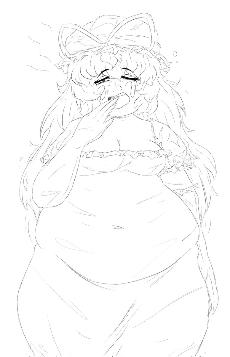 smelly old lady that nobody likes #touhou