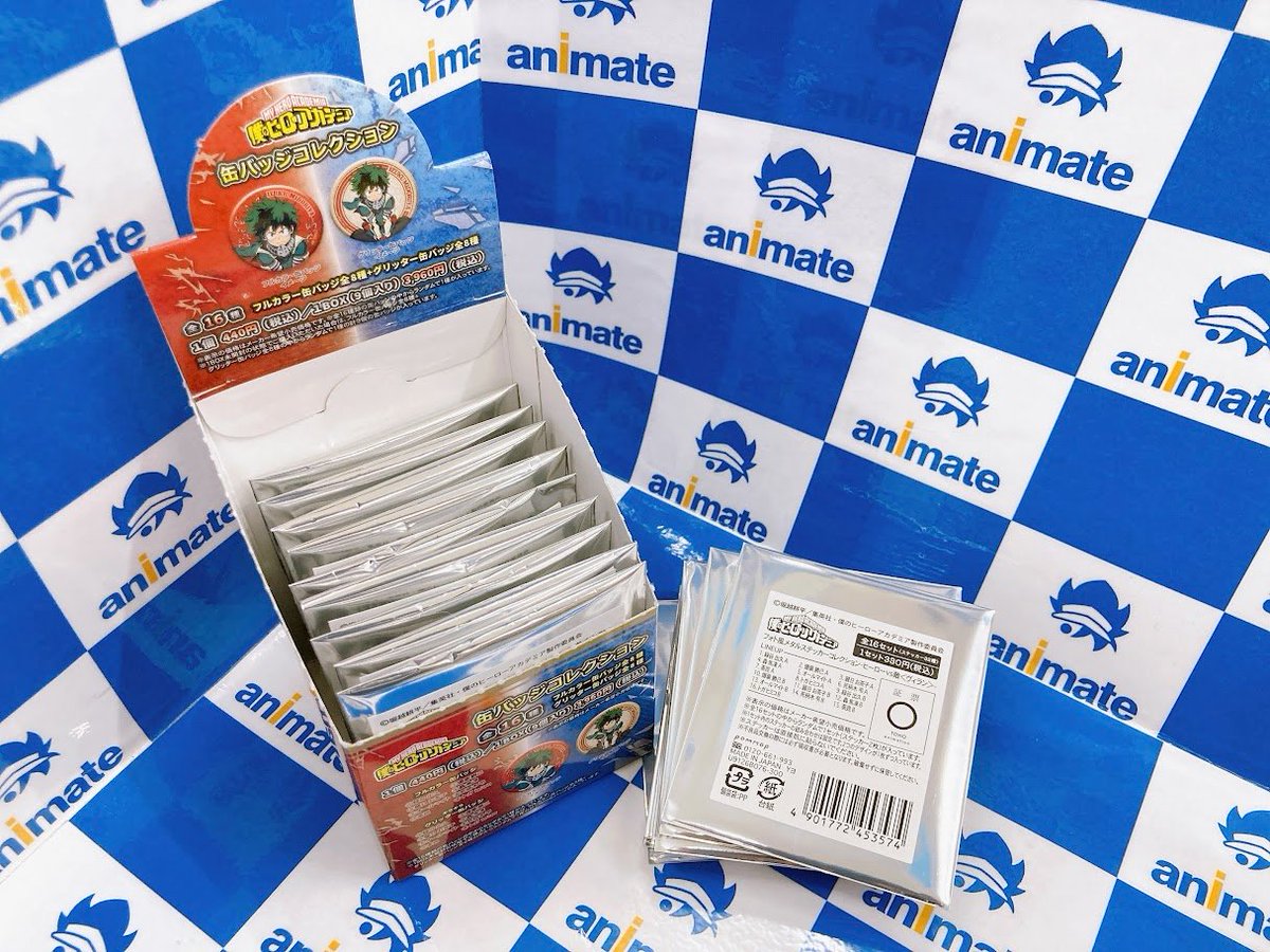 グッズ入荷情報】 「僕のヒーローアカデミア 缶バッジコレクション 