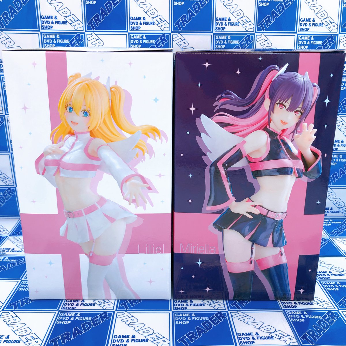 ✅2.5 Dimensional Seduction Liliel 1/7 Figure
▶️trader-akiba.com/products/fg2_m…
✅2.5 Dimensional Seduction Miriella 1/7 Figure
▶️trader-akiba.com/products/fg2_m…

From TV anime #25dimensionalseduction , figures of #Liliel and #Miriella in their stunning Angel Paratroopers outfits have arrived💗