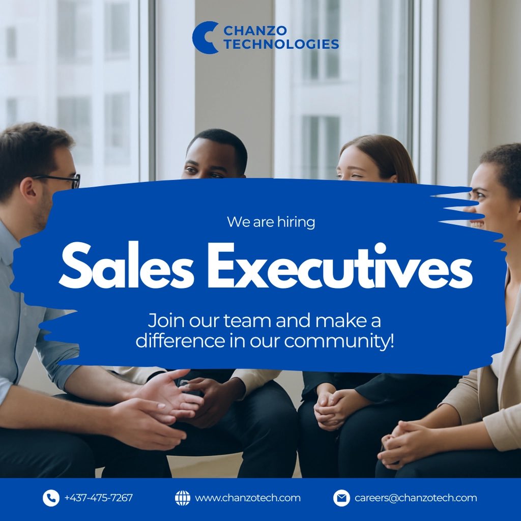 chanzotech's tweet photo. Sales Executives Wanted.

Chanzo Tech is expanding.

We help SMEs build powerful digital brands. Now we need ambitious sales professionals who can connect, pitch, and close.

Think you’re the one?

Apply 👇

https://t.co/r4Ss8hMktR

#Hiring #SalesExecutive #DigitalAgency https://t.co/56OPhkqszf