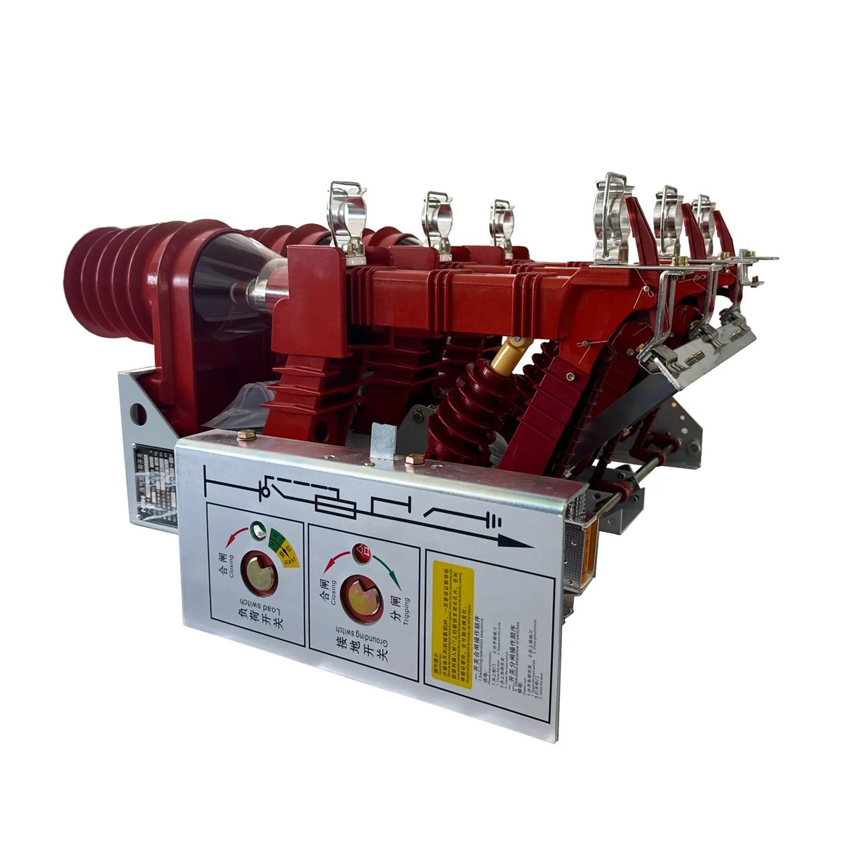 junZhu1099622's tweet image. Integrated protection for 12kV networks: FKRN12-12D load break switch with fuse combo. Protects transformers, cables &amp;amp; lines. Ideal for RMUs &amp;amp; compact substations. ⚡🔧

📘 chboko.com
📞 +86 185 1116 3138

#loadbreakswitch #mediumvoltage #powersystems #electrical