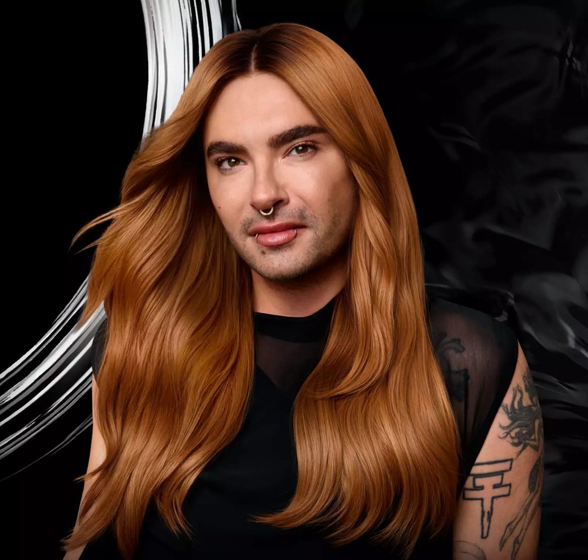 ali_kaulitz10's tweet photo. 𝗕𝗶𝗹𝗹 𝗞𝗮𝘂𝗹𝗶𝘁𝘇 𝘅 𝗦𝗬𝗢𝗦𝗦 – 𝗚𝗟𝗔𝗭𝗘 𝗞𝗢𝗟𝗟𝗘𝗞𝗧𝗜𝗢𝗡 ✨
Bill luce un impactante cabello pelirrojo para la nueva línea de SYOSS, "GLAZE KOLLEKTION": una colección capilar enfocada en brillo intenso, cuidado y estilo, con efecto de laminación que potencia la suavidad, la luminosidad y el acabado saludable del cabello. 
.
© SYOSS
🔗 https://t.co/k9tpG521rp