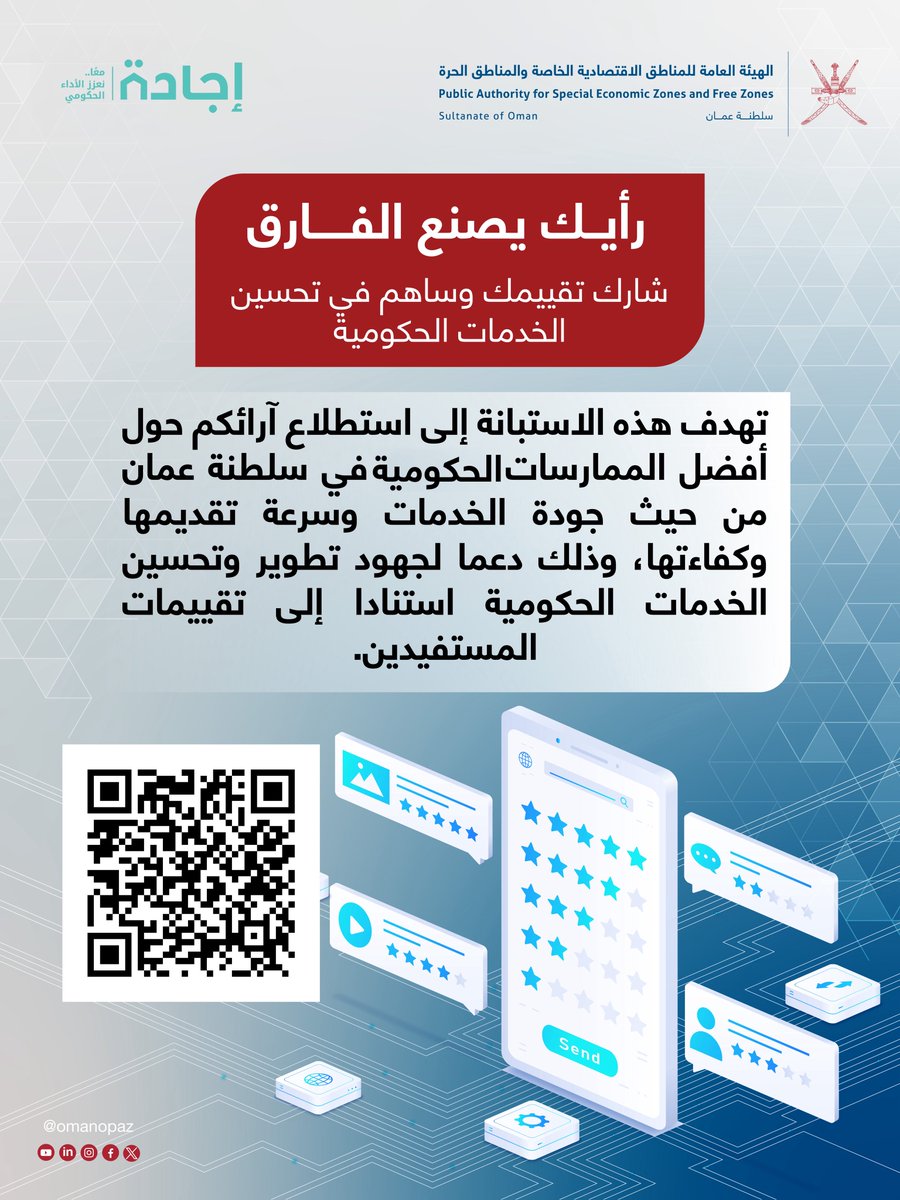 هيئة المناطق الاقتصادية والحرة - سلطنة عُمان tweet media