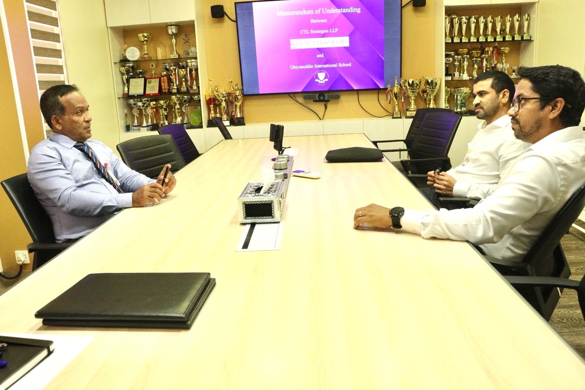 ctlstrategies's tweet photo. We are pleased to support the @GhiyasuddinIS Work Experience Programme by providing students with practical exposure to corporate law, tax advisory, and dispute resolution.

Training young minds today builds stronger professionals tomorrow. We are honoured to contribute to that journey.