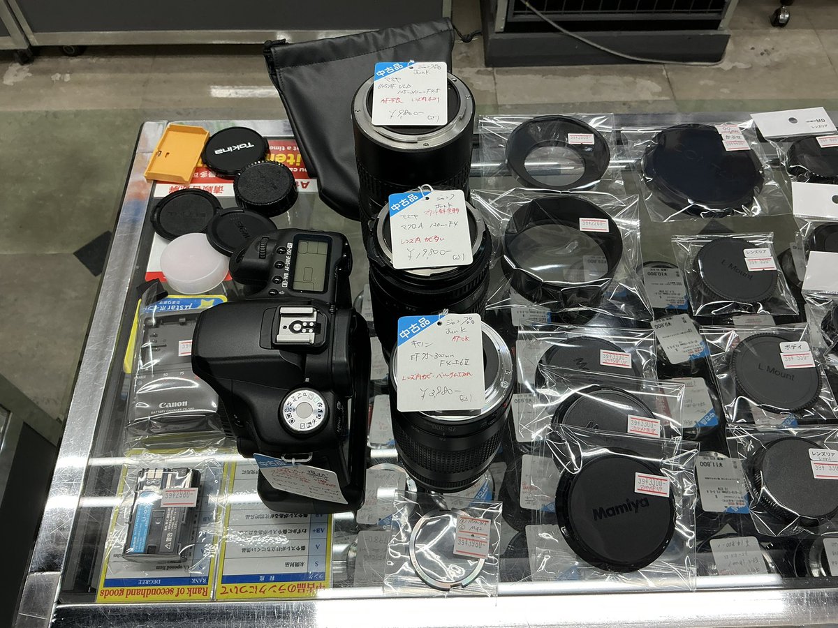 ジャンク品、現状品出しました(*ˊᗜˋ) #トップカメラ