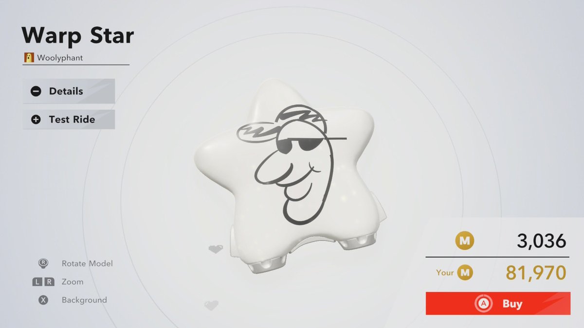 Pim_Diffy's tweet photo. @OneyPlays the new Kirby air ride has a mode where you can customize your ride machine. And I saw this. It was such a specific reference haha. https://t.co/pHLf341oP2