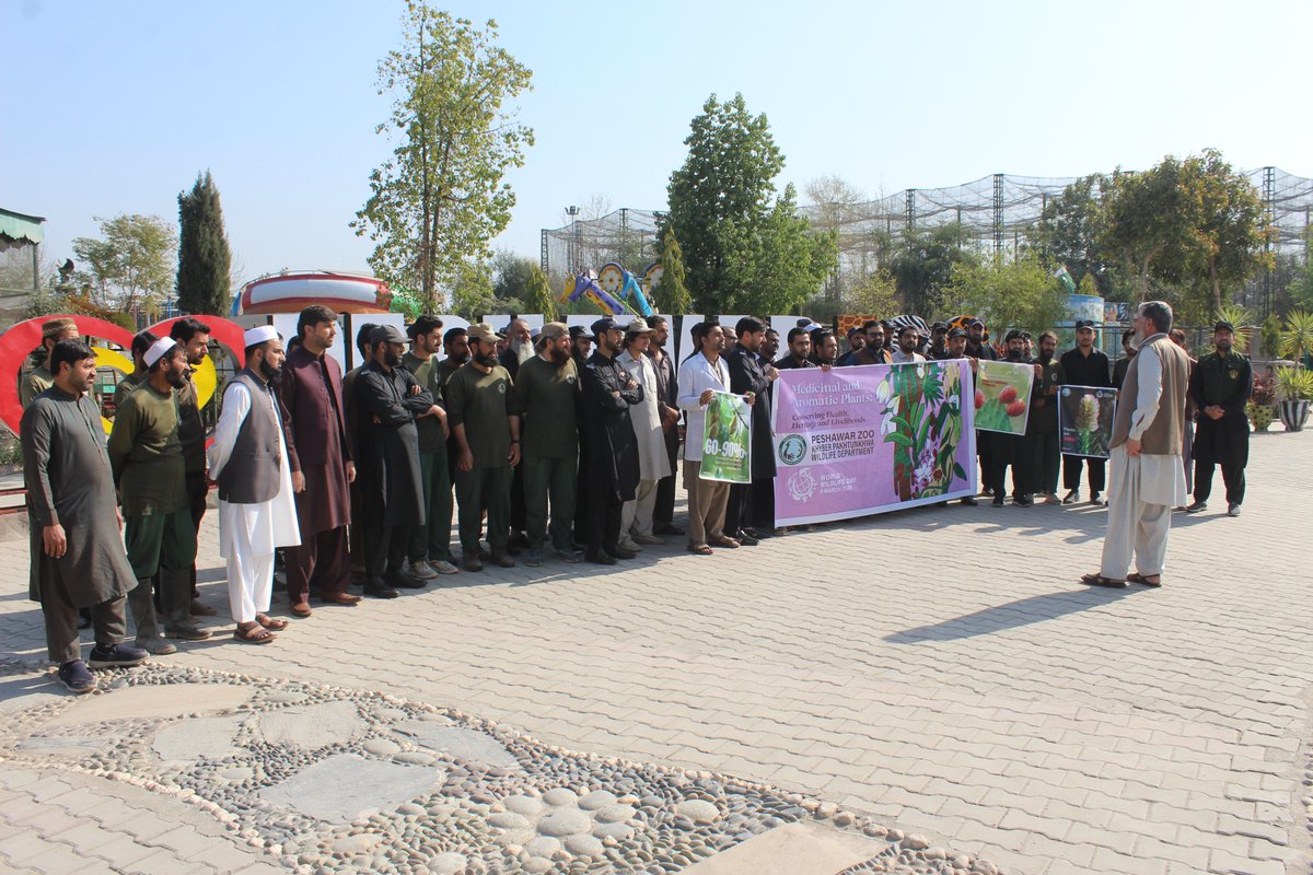 ZooPeshawar's tweet photo. The walk was attended by zoo officers, veterinary doctors, animal keepers, administrative staff, and visitors, all united to promote the 2026 theme https://t.co/ZPI53uyD9x