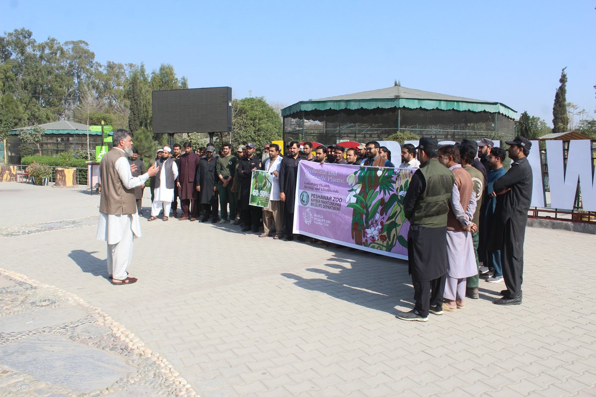 ZooPeshawar's tweet photo. The walk was attended by zoo officers, veterinary doctors, animal keepers, administrative staff, and visitors, all united to promote the 2026 theme https://t.co/ZPI53uyD9x