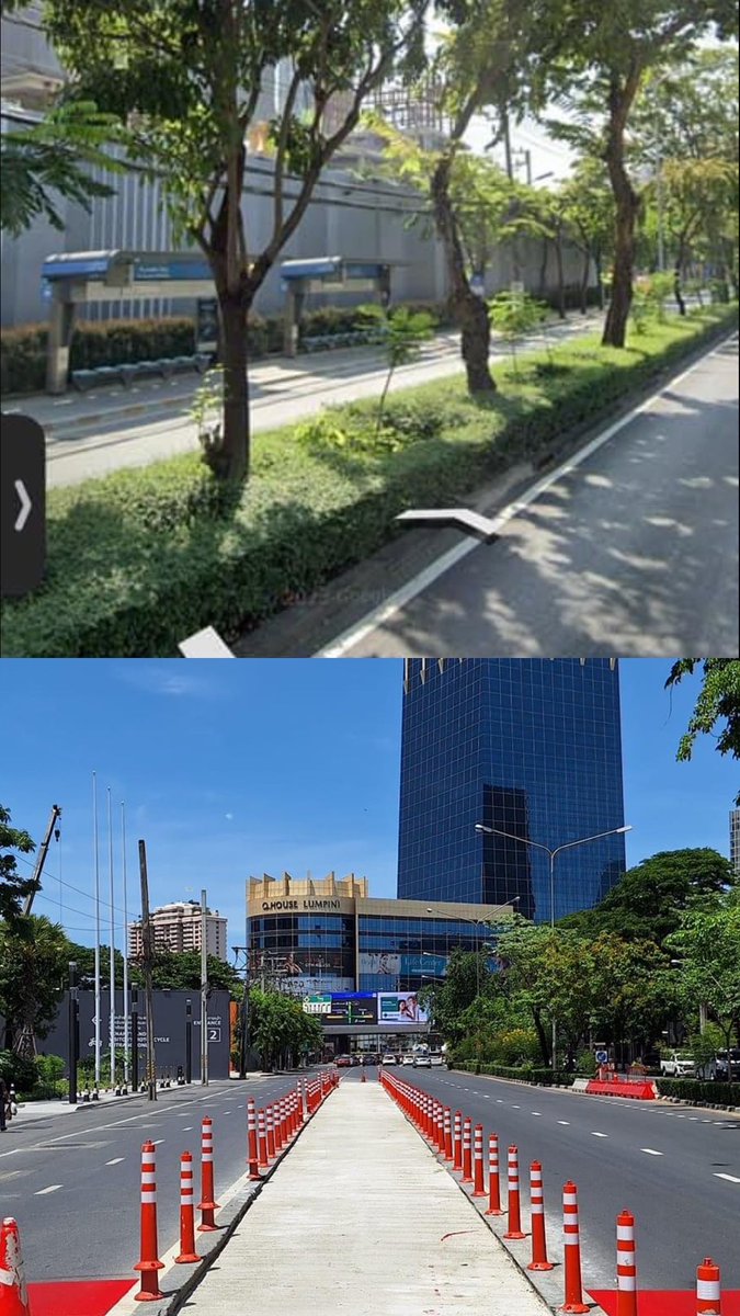 fedegabibo's tweet photo. ขณะที่กทมฆ่าต้นไม้ถ.วิทยุทั้งแถบเพื่อทำเป็นถนนอำนวยความสะดวกห้างวันแบ้ง https://t.co/54qkrZnZMB