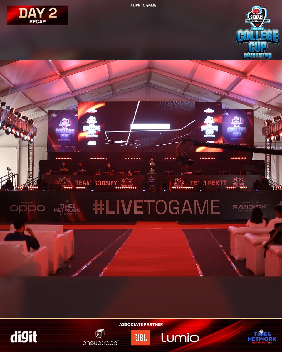 skoar's tweet photo. Here's a peek at Day 2 action - Valorant Grand Finals of Skoar College Cup: Delhi Edition ✨

From nail biting clutches to backstage madness and finally the champions - Rektt🏆
This day had all the excitement and energy covered!
#skoarcollegecup #skoar #gaming #valorantindia https://t.co/7wqzvmpyeZ